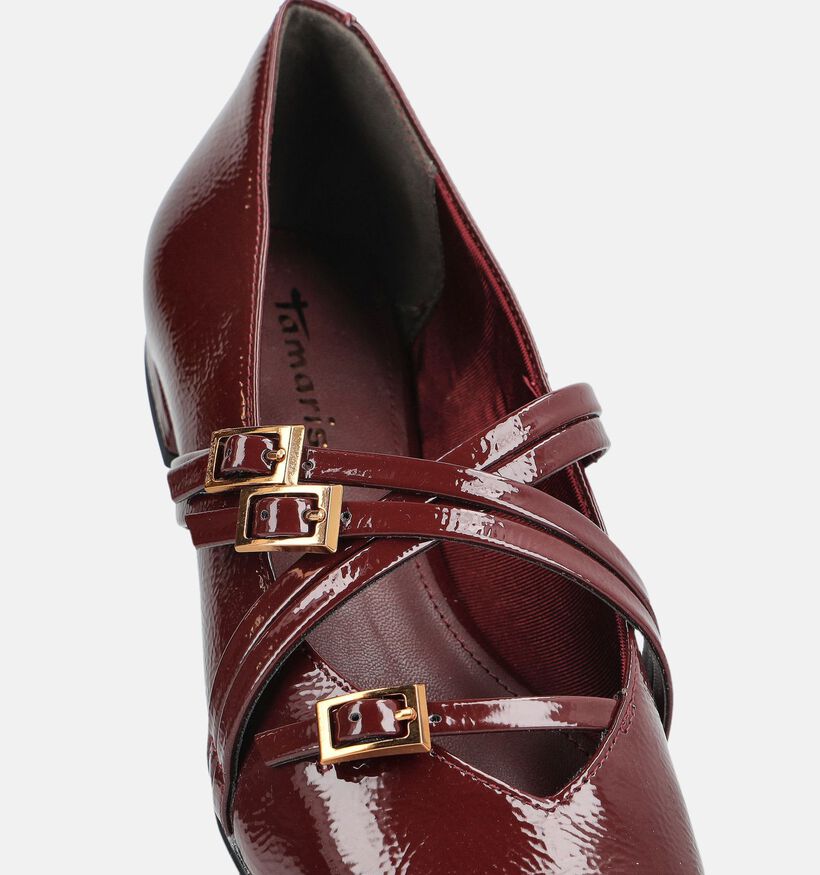Tamaris Bordeaux Ballerina's voor dames (376621)