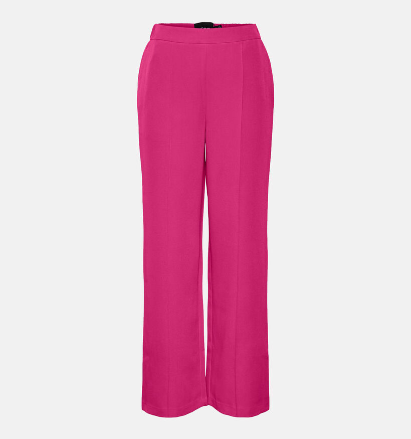 Pieces Bossy Roze Wijde Gekleden Broek voor dames (323742)