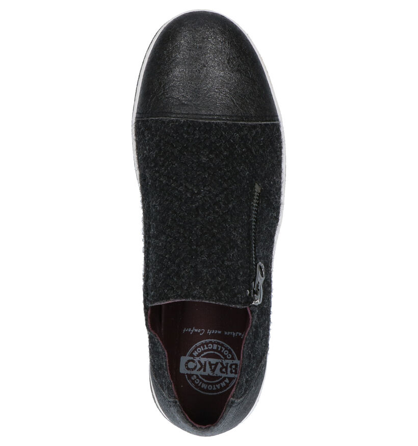 Brako Anatomics Grijze Instappers in stof (261396)