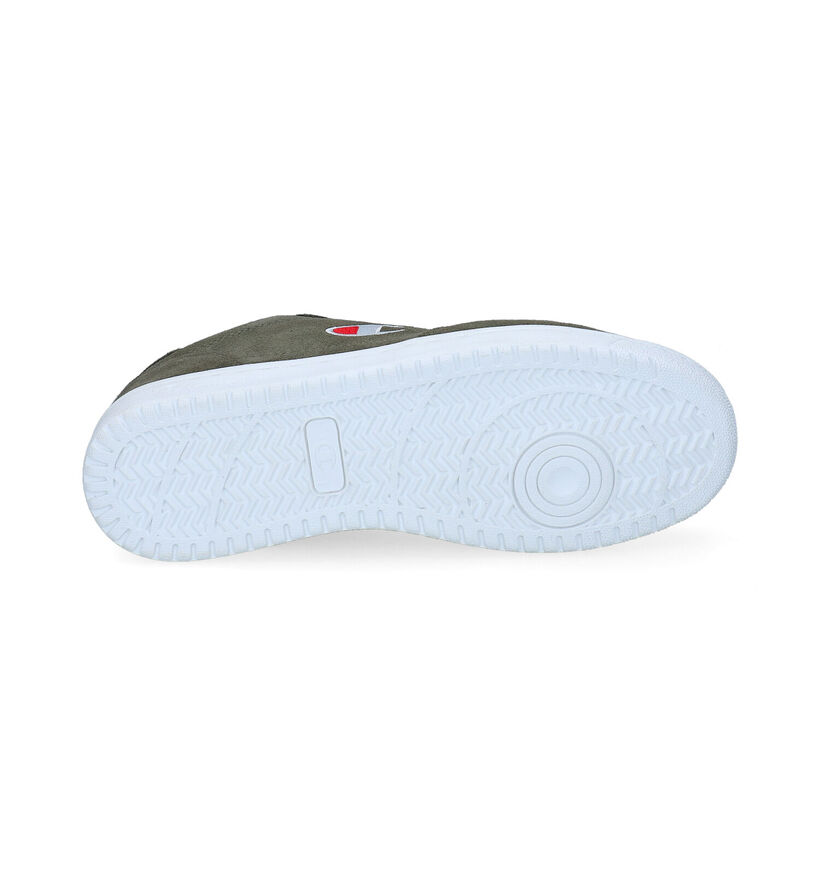 Champion New York Baskets en Vert kaki en daim (294589)