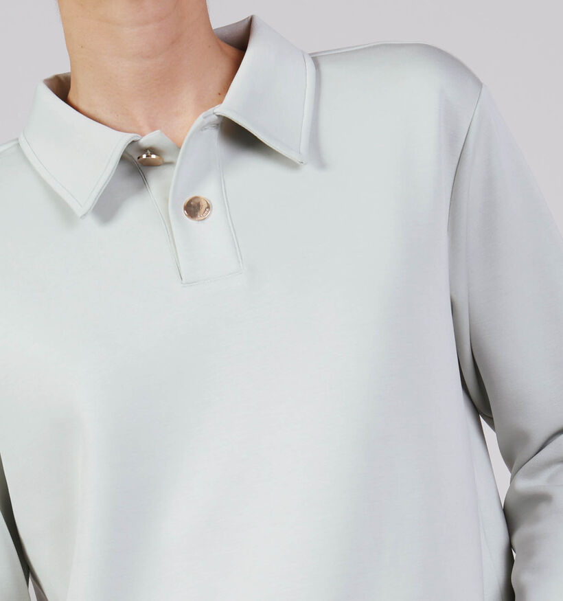 comma Mercury Sweatshirt en Beige pour femmes (372203)