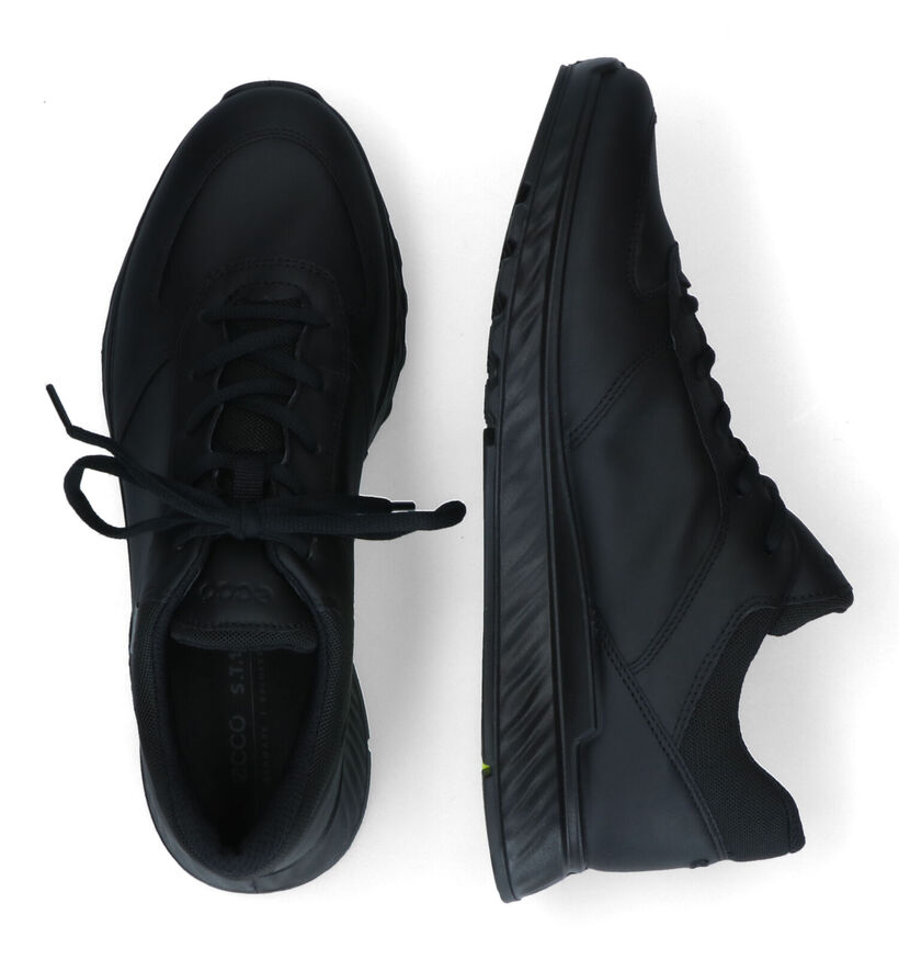 ECCO Exostride Chaussures en Noir pour hommes (314630) - pour semelles orthopédiques
