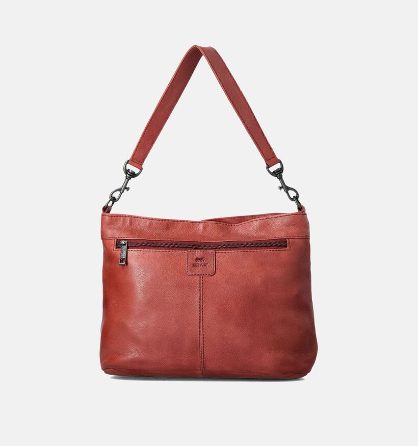 Bear Design Sac à bandoulière en Rouge pour femmes (358903)