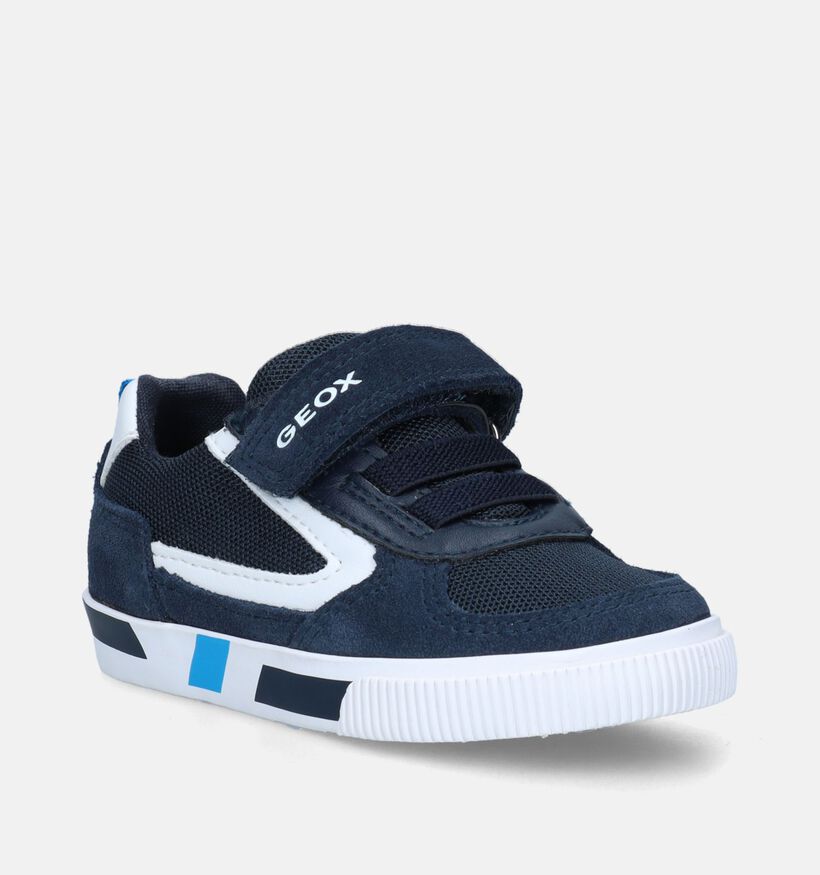 Geox Kilwi Blauwe Sneakers voor jongens (339628) - geschikt voor steunzolen