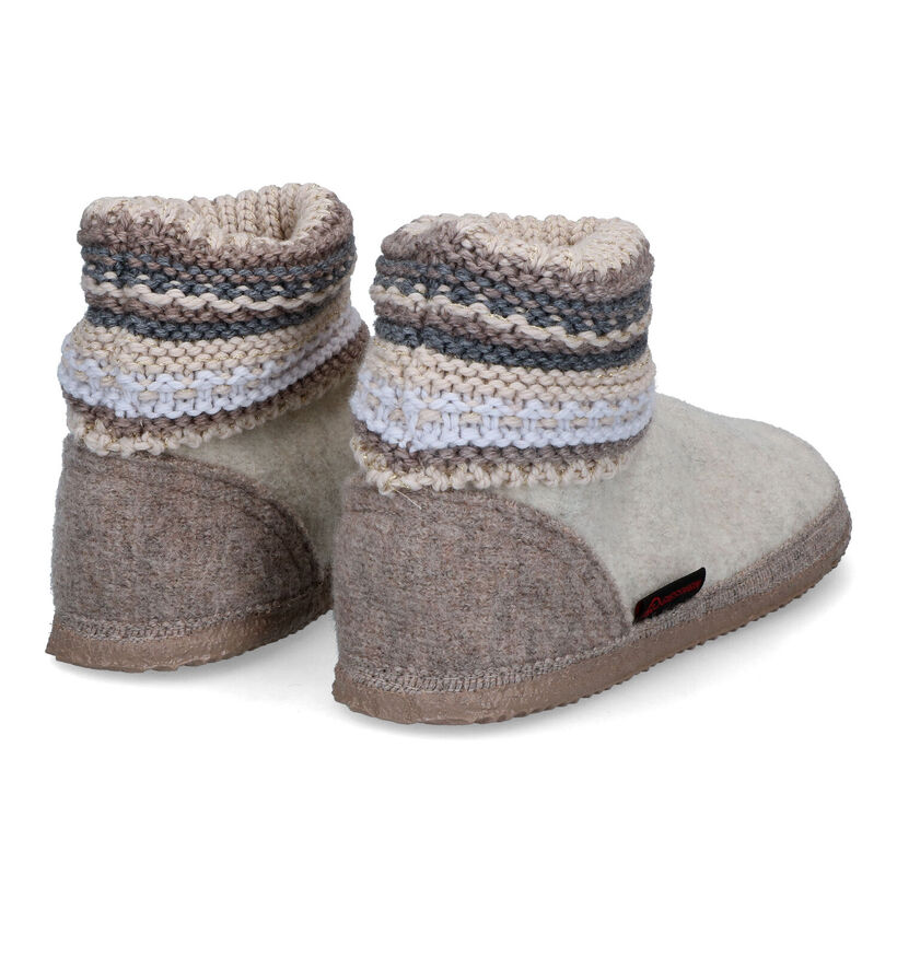 Giesswein Kiel Pantoufles hautes en Bleu pour femmes (349152)