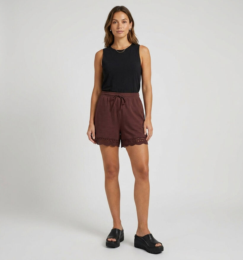 Vero Moda Gabby Bordeaux Short voor dames (369381)