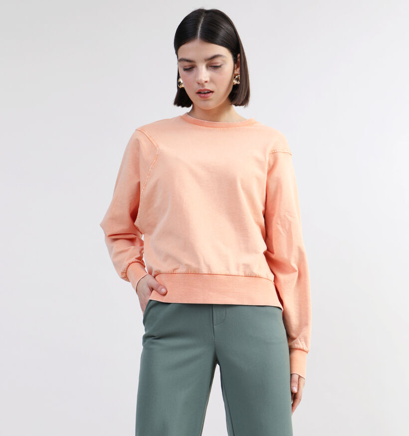 JDY Effie Batsleeve Pull en Orange pour femmes (335394)