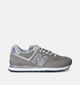New Balance ML 574 Baskets en Gris pour hommes, garçons (350069) - pour semelles orthopédiques