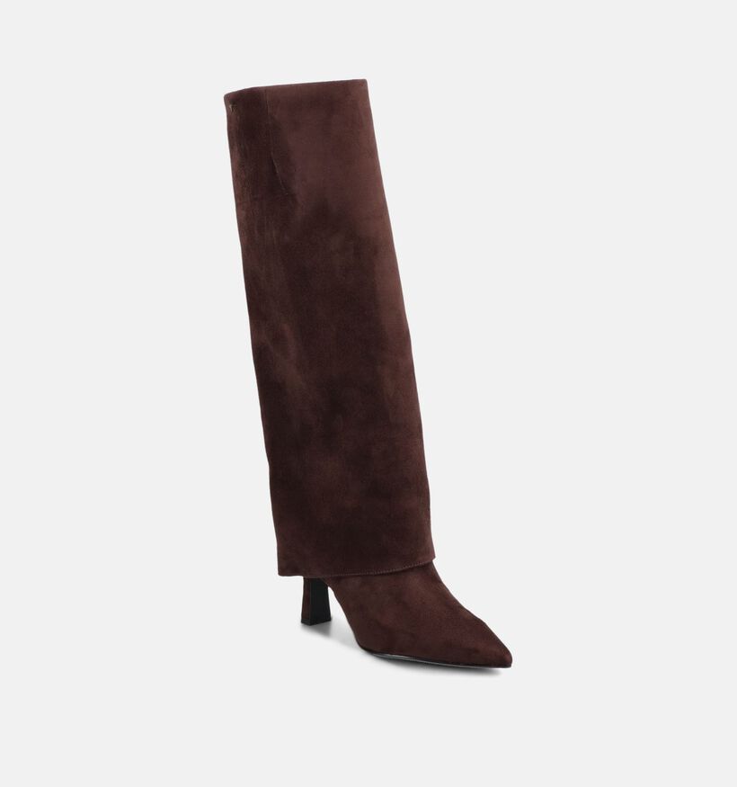 Tamaris Bottes hautes en Marron fonc&eacute; pour femmes (380799)