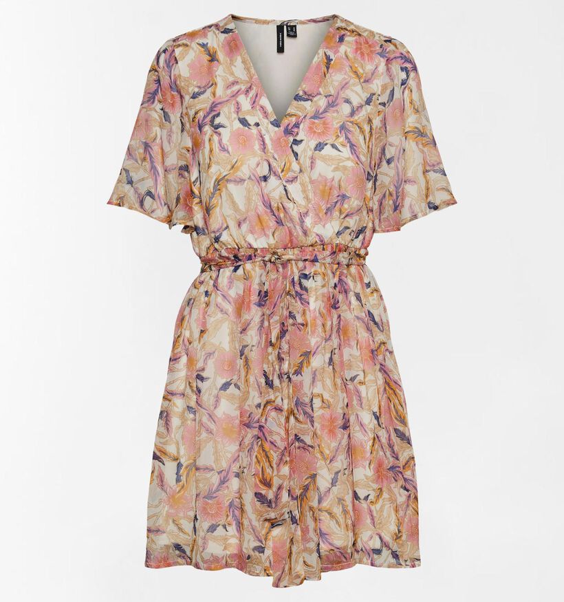 Vero Moda Tuva Robe Mini en Écru (312045)