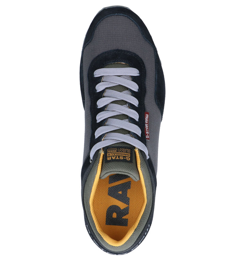 G-Star Calow Chaussures à Lacets en Gris/Noir en daim (264808)