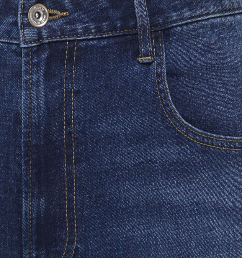 ONLY Carmakoma Snow High-Waisted Donkerblauwe Barrel Jeans voor dames (381912)