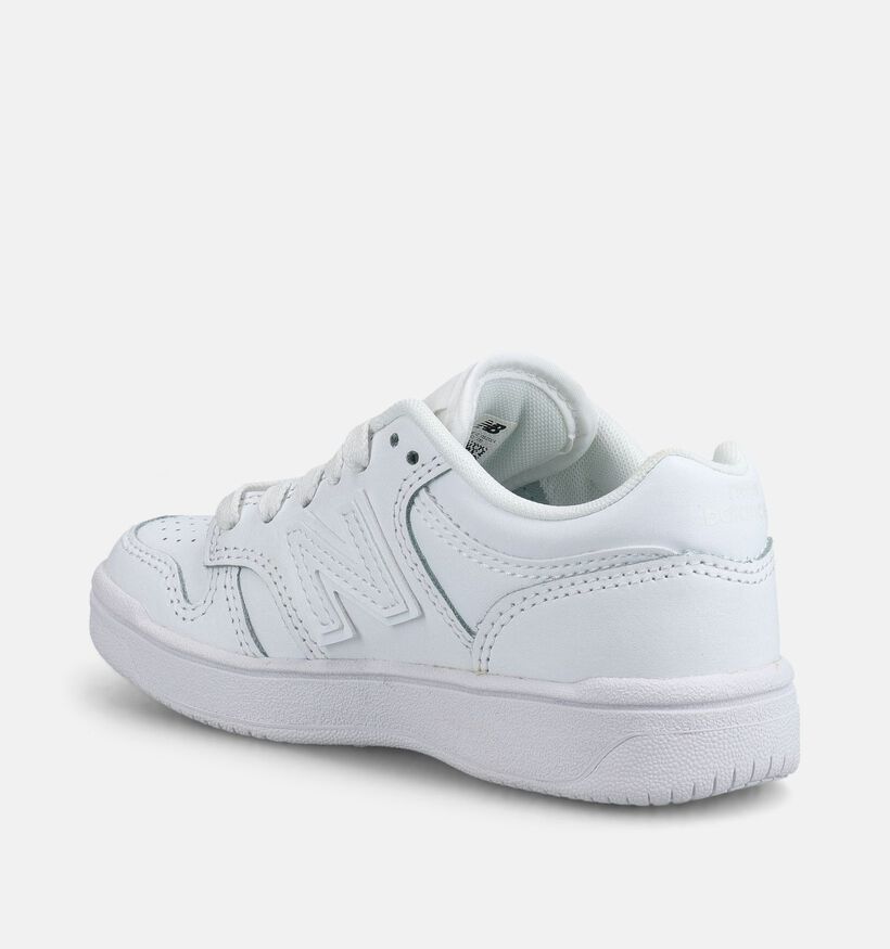 New Balance 480 Witte Sneakers voor jongens (377315) - geschikt voor steunzolen