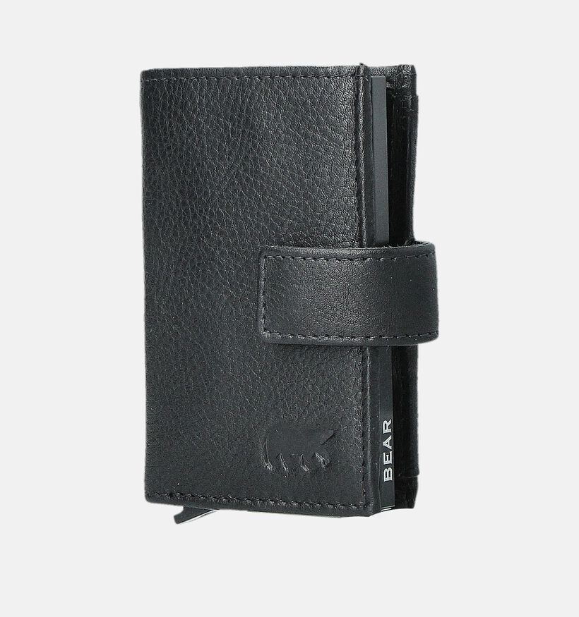 Bear Design Porte-monnaie zipp&eacute; en Noir pour femmes, hommes (382141)