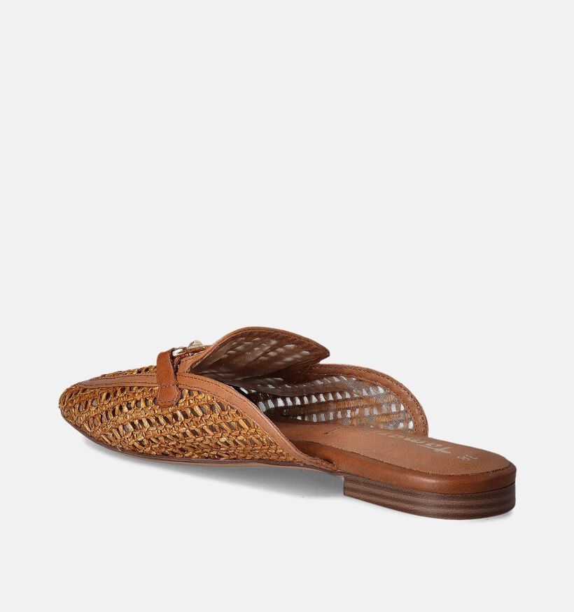 Tamaris Cognac Platte Muiltjes voor dames (356922)