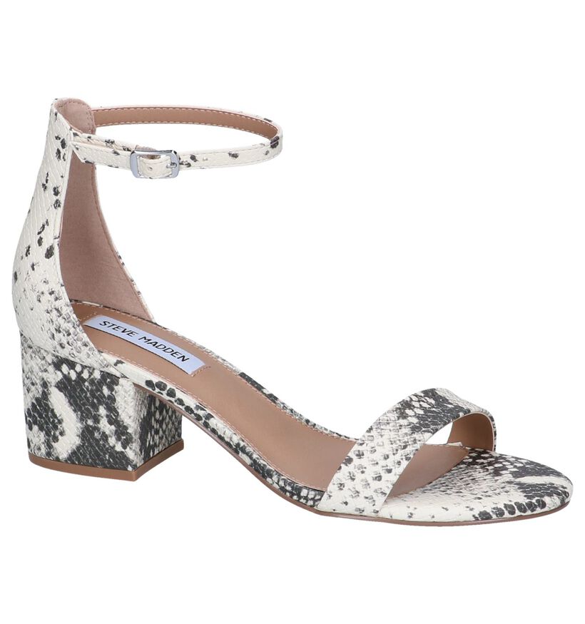 Steve Madden Irenee Sandales en Beige en simili cuir (248643)