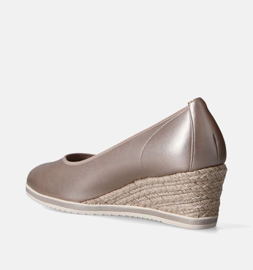 Tamaris Gouden Pumps met sleehak voor dames (351833)