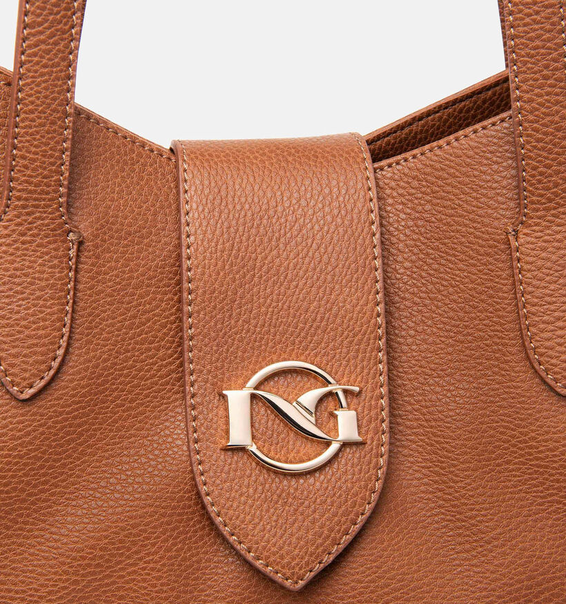NeroGiardini Cognac Handtas met rits voor dames (346679)