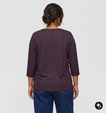 ONLY Carmakoma T-shirts Bordeaux
