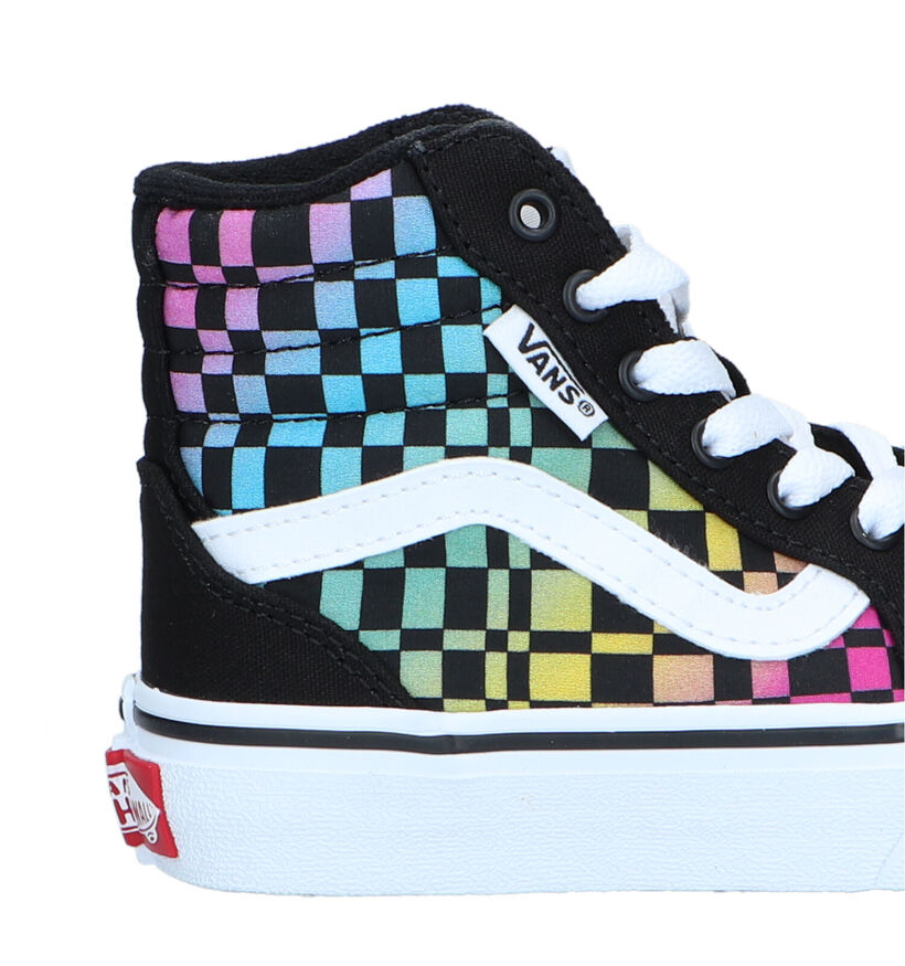 Vans Filmore Hi Zwarte Skate Sneakers voor meisjes (321075)