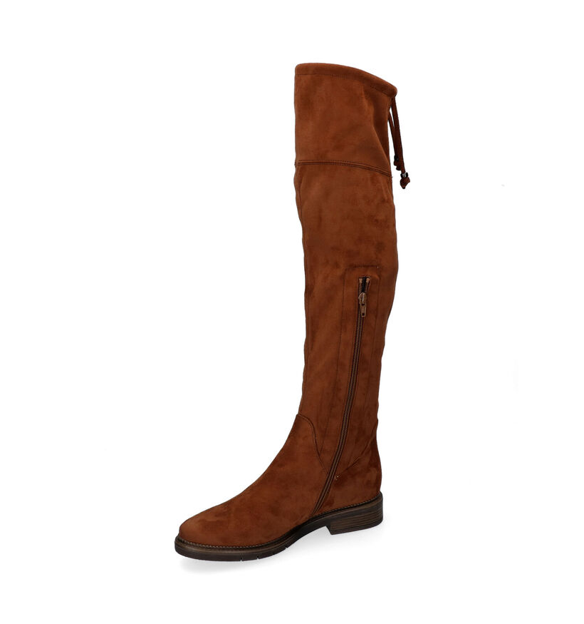 Gabor OptiFit Bottes en Cognac pour femmes (297365) - pour semelles orthopédiques