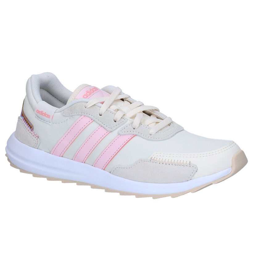 adidas Retrorun Baskets en Beige pour femmes (284807) - pour semelles orthopédiques