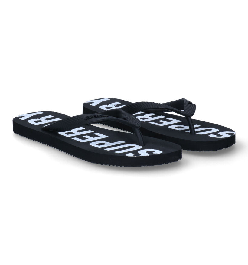 Superdry Code Essential Tongs en Noir en synthétique (305765)