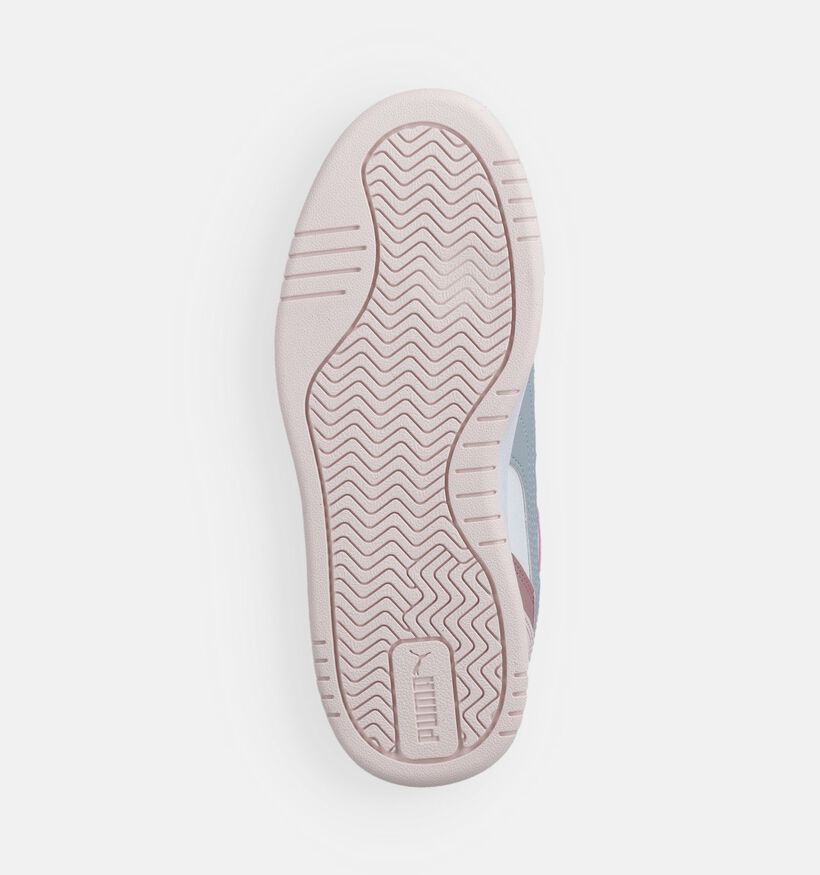 Puma Caven III Block Jr Baskets basses en Rose pour filles (366626) - pour semelles orthop&eacute;diques