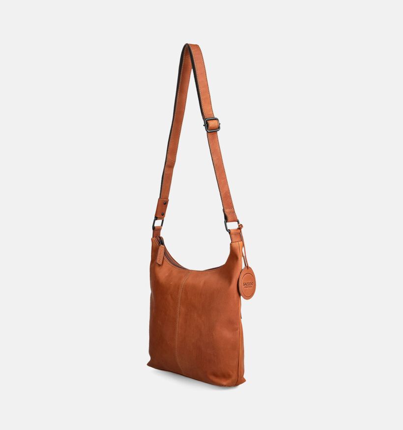 Saccoo Fundo Sac à bandoulière en Cognac pour femmes (366276)