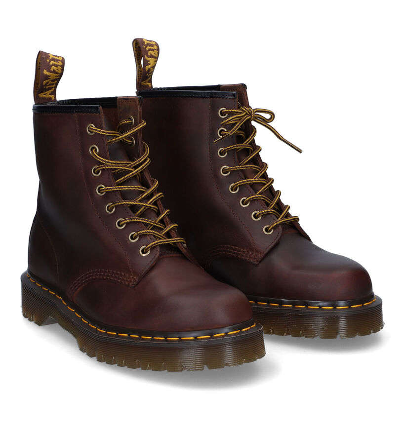 Dr.Martens 1460 Bex Boots en Brun pour hommes (313379)