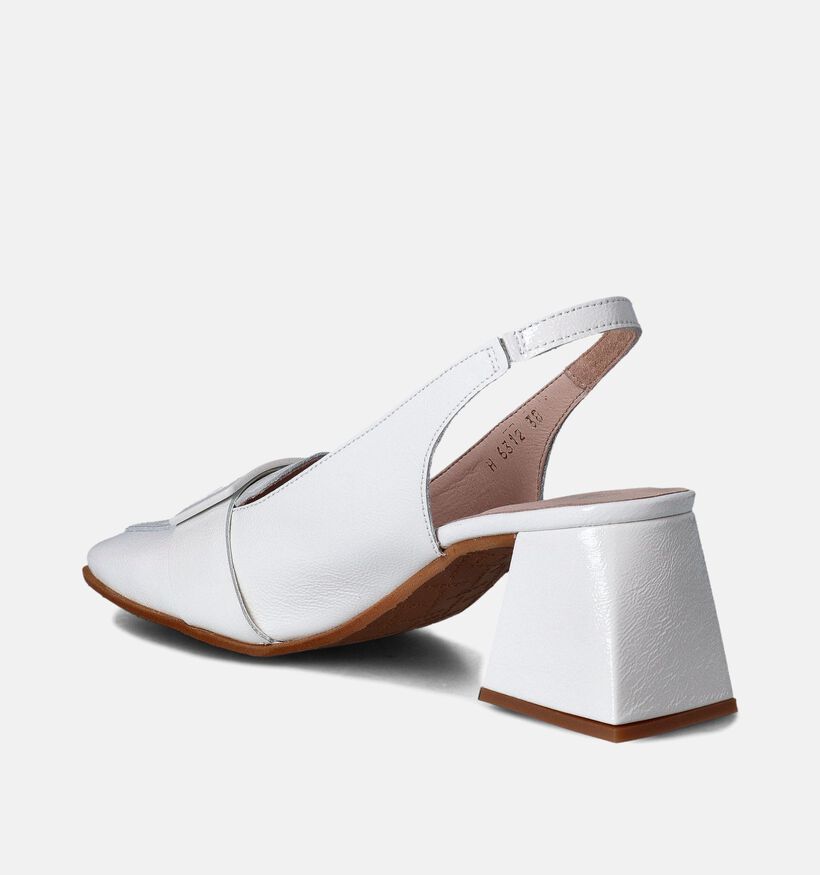 Wonders Escarpins slingback en Écru pour femmes (357833)