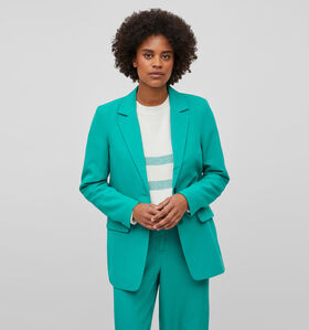 Vila Kamma Blazer Oversized en Vert pour femmes (323706)