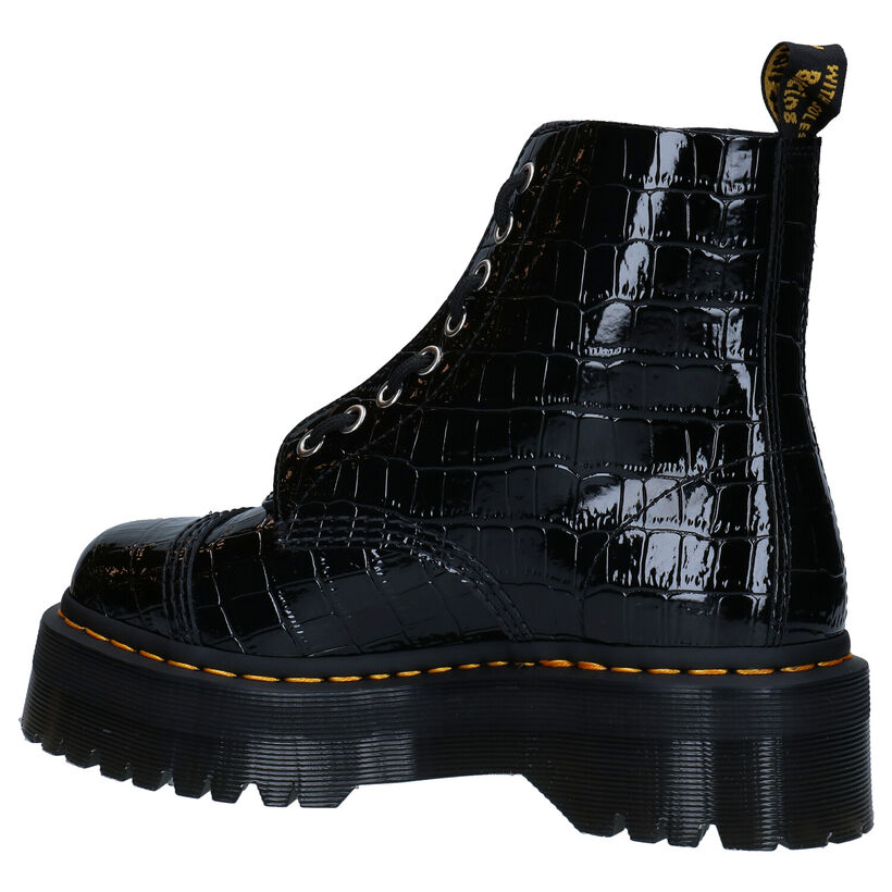 Dr. Martens Sinclair Zwarte Boots in leer (277075)