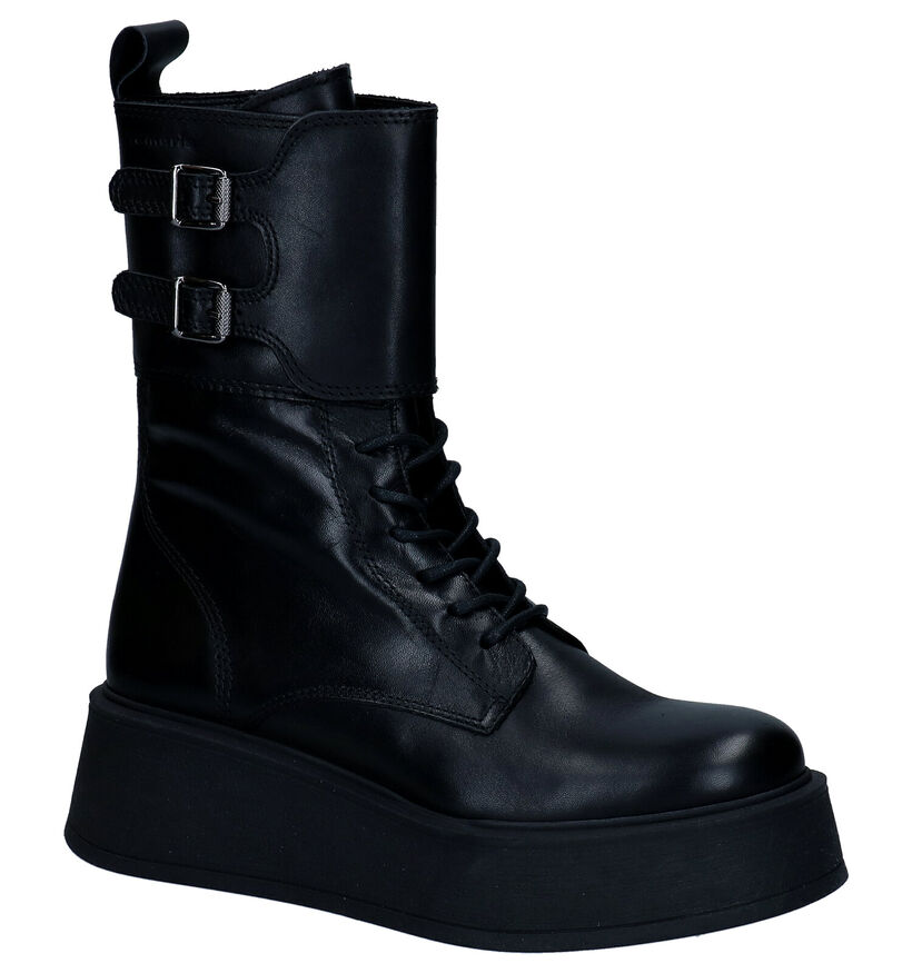 Tamaris Bottines en Noir en cuir (300128)
