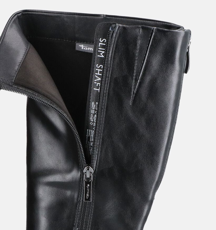 Tamaris ANTIshokk Bottes hautes &agrave; talons en Noir pour femmes (378916)