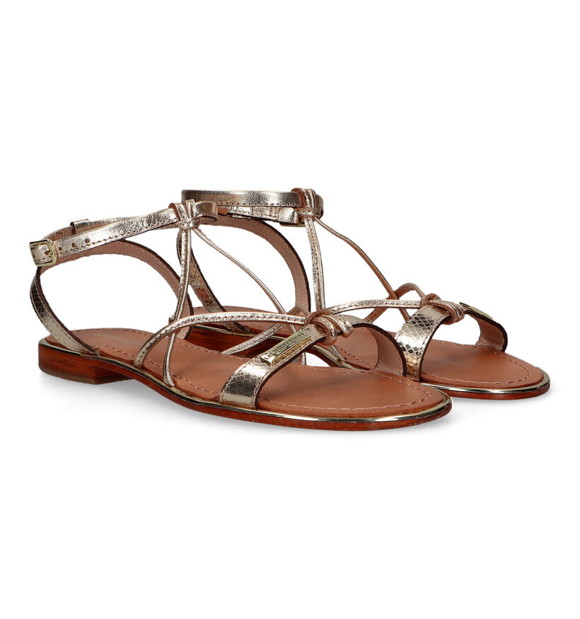 Les Tropeziennes Hirondel Gouden Sandalen voor dames (341409)