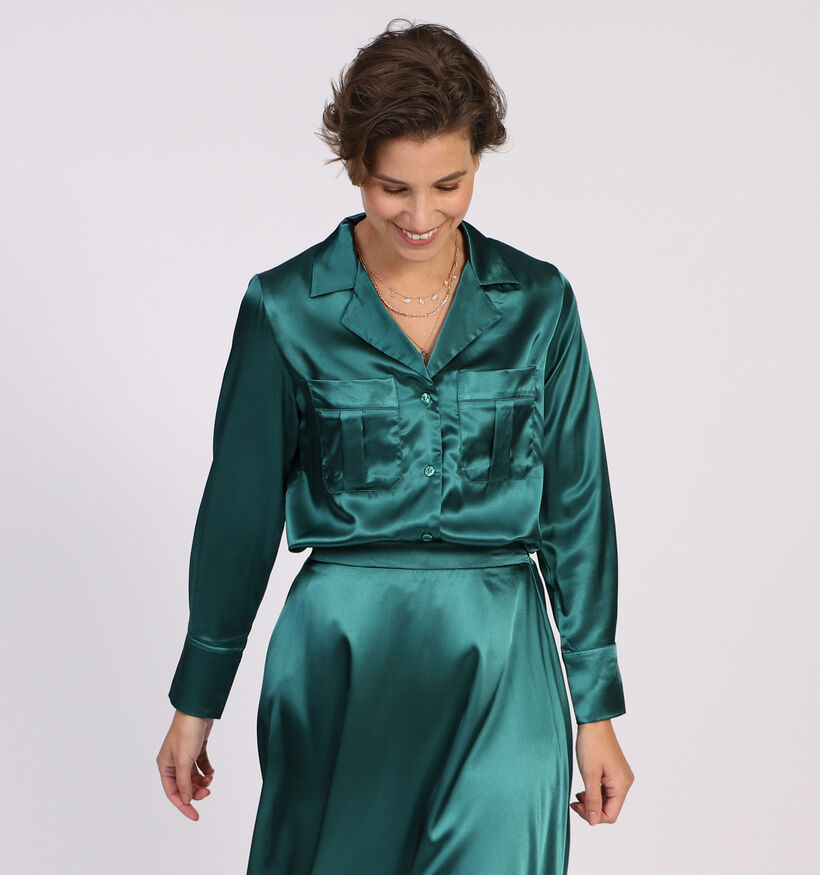 AC by Annelien Coorevits Blouse en Vert (308507)