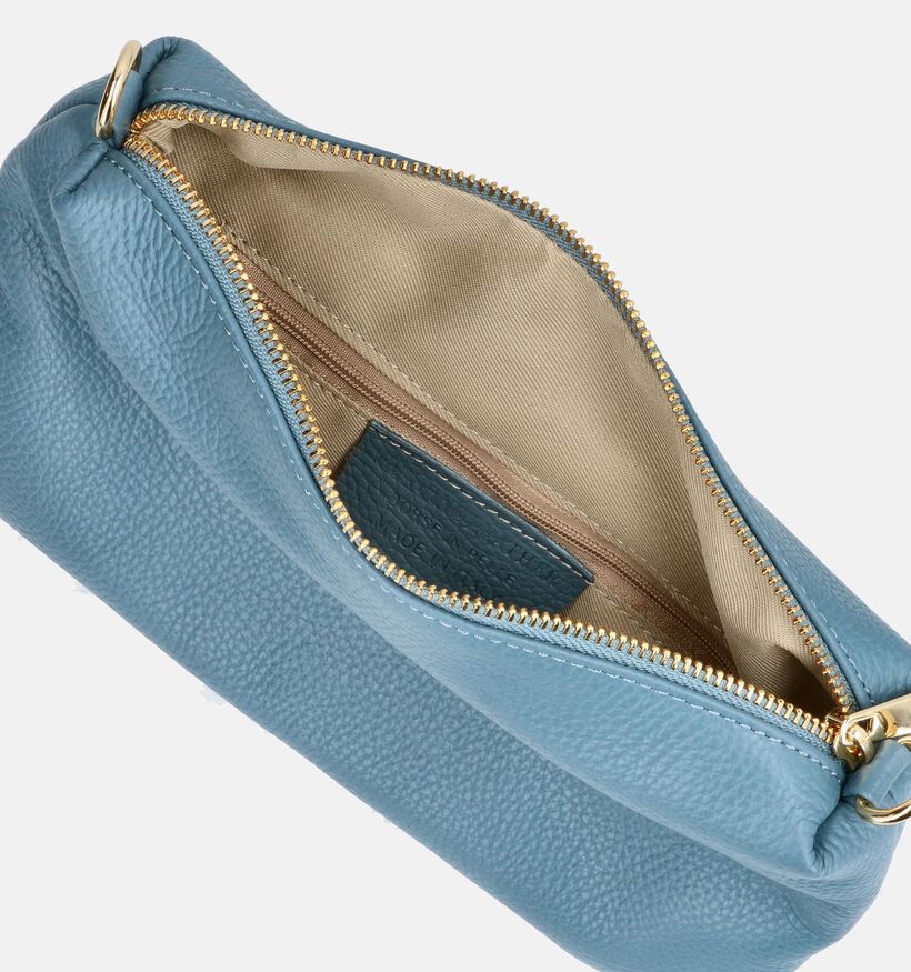 Via Limone Blauwe Schoudertas voor dames (376402)