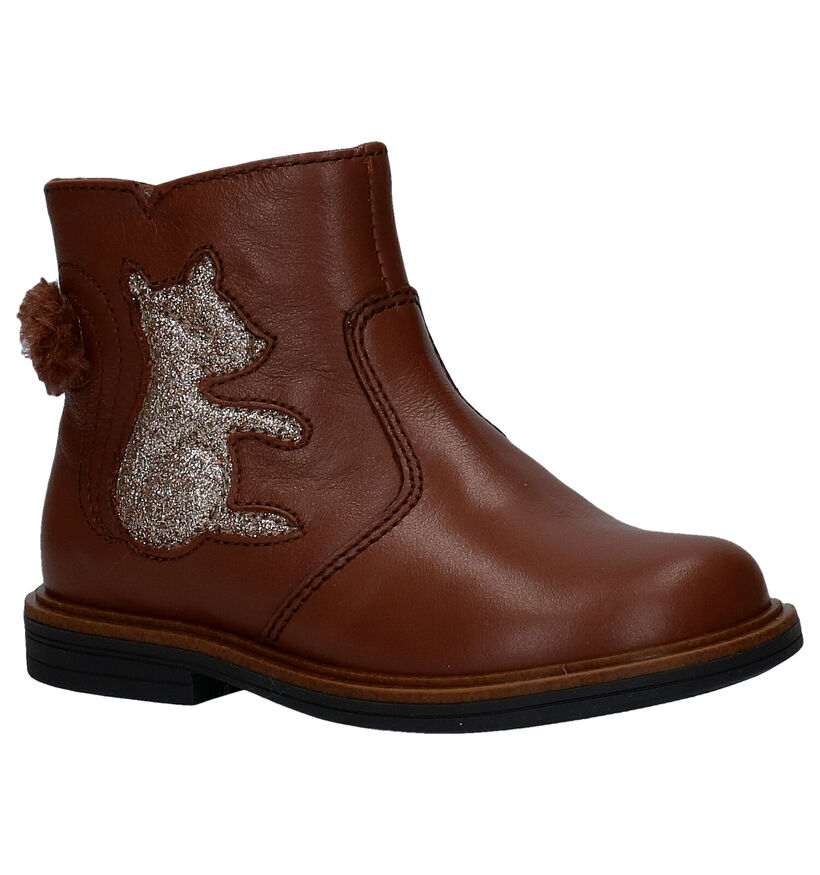 FR by Romagnoli Bottes pour bébé en Cognac en cuir (283053)