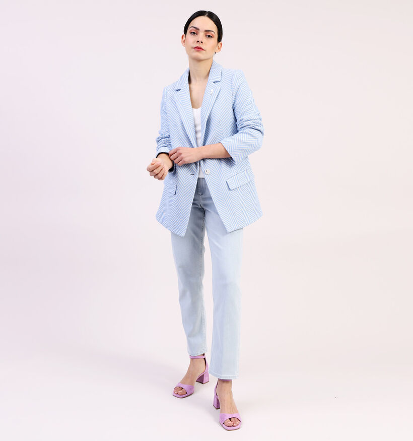 comma casual identity Blauwe Blazer (327298)