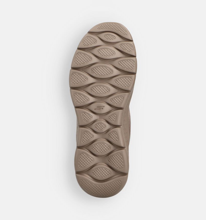 Skechers GO WALK Flex Mali Memory Foam Baskets sportives en Marron pour femmes (360890)