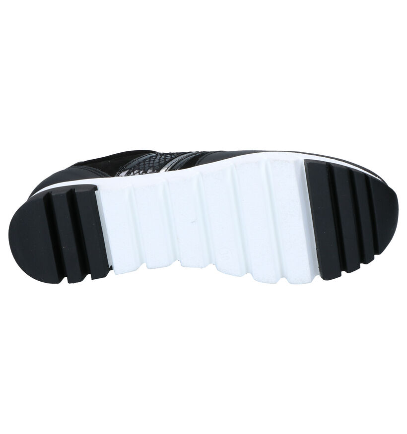 Tamaris Sneakers Zwart in leer (265593)
