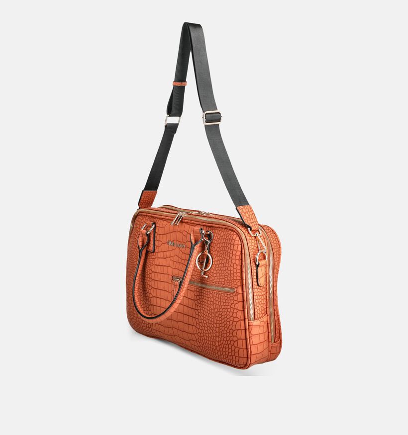 Olivia Lauren Amadeo Cognac Laptoptas voor dames (384025)