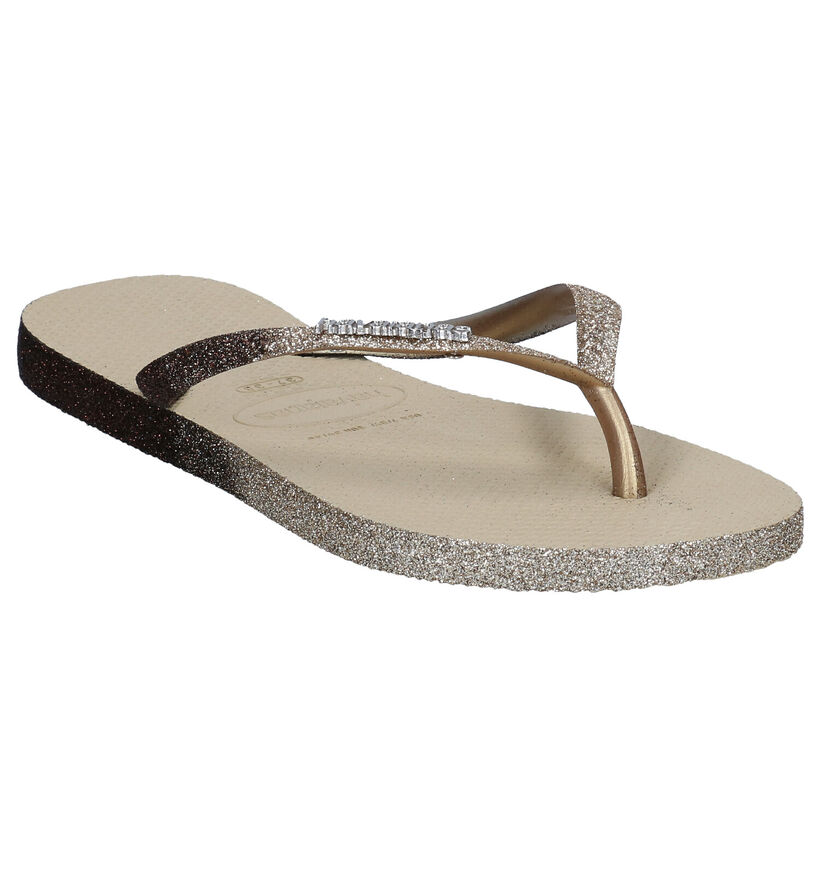 Havaianas Slim Beige Teenslippers in kunststof (289779)