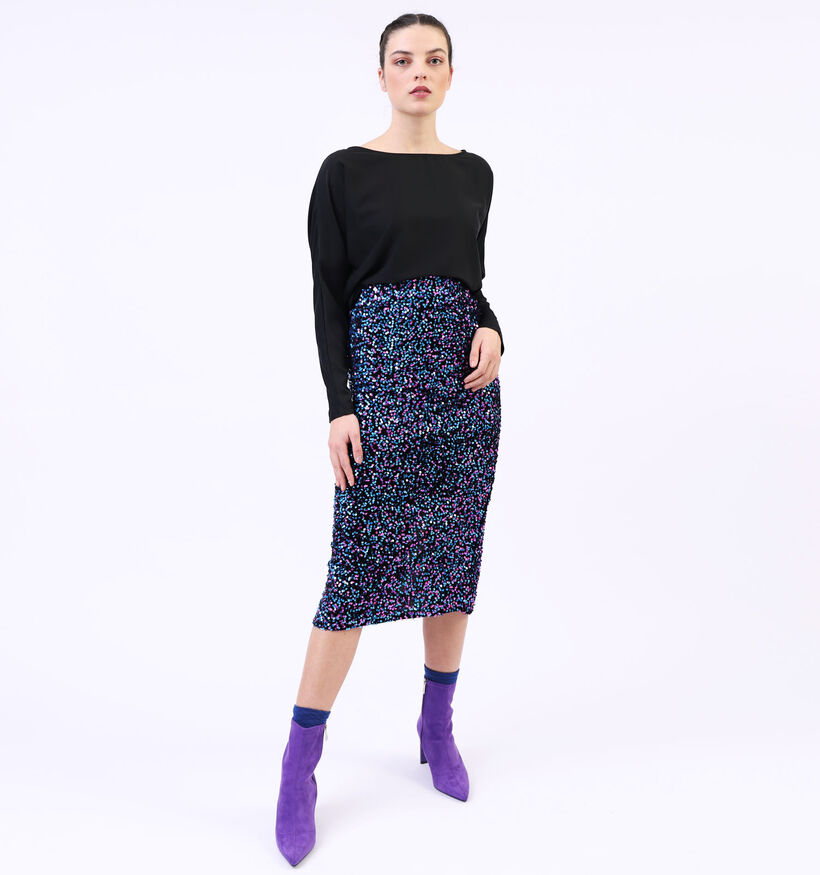 Pieces Kam Zwarte Midirok (318270)