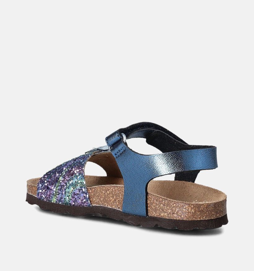Little David Motion 2 Blauwe Sandalen Glitter voor meisjes (356099)