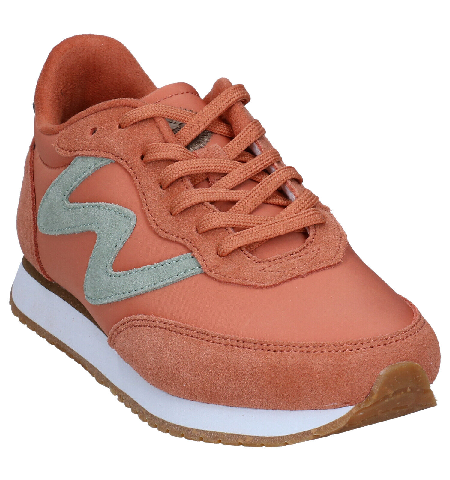 Woden Olivia Oranje Sneakers Dames Sneakers Lage schoenen Online op TORFS.BE