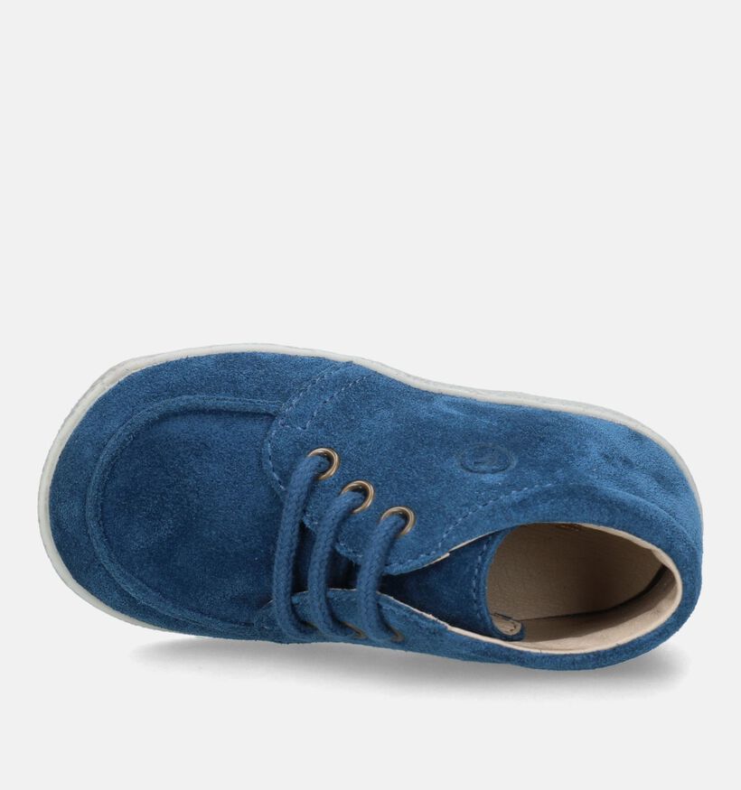 Falcotto Ostrit Blauwe Babyschoenen voor meisjes, jongens (332184)