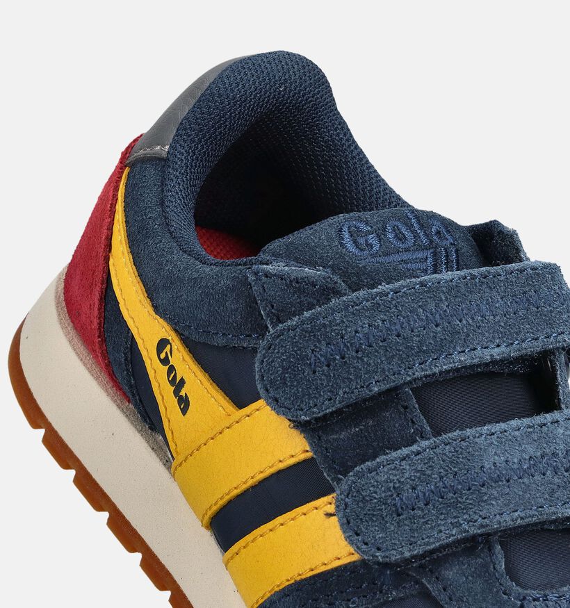 Gola Austin Baskets basses en Bleu pour filles, gar&ccedil;ons (368595) - pour semelles orthop&eacute;diques