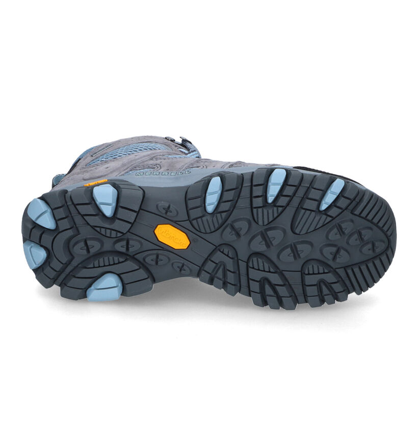 Merrell Moab 3 Mid Gore Tex Grijze Wandelschoenen voor dames (301284) - geschikt voor steunzolen